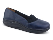 81-22-417/58С Рикосс (Ricoss) туфли для взрослых, кожа, синий, полнота 9 в Хабаровске