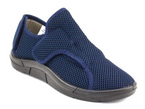 010ПБ-Ж-Т4 С  (77202-33386) Алми (Almi), туфли для взрослых, текстиль, синий в Хабаровске