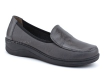 84-51И-22-402/30 Рикосс (Ricoss) туфли для взрослых, кожа, серый, полнота 9 в Хабаровске